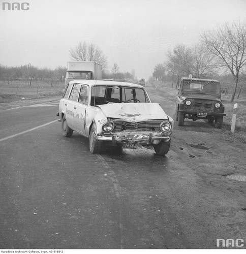 WYPADKI DROGOWE W STYLU RETRO