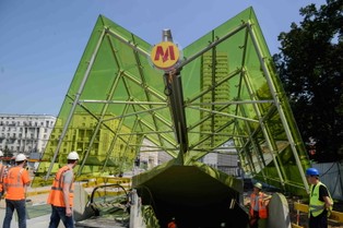 Budowa II linii metra: zobacz jak teraz wygląda stacja Świętokrzyska