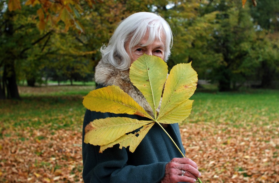 Danuta Szaflarska w filmie "Jeszcze nie wieczór", 2008 r.