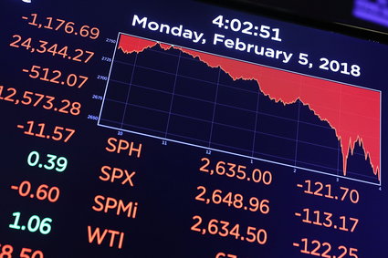 Na Wall Street polała się krew. To największa przecena indeksów od dwóch lat