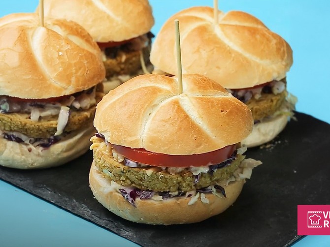 Video recept - Vege burger