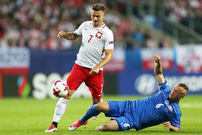 16.06.2017 POLSKA U21 - SLOWACJA U-21 MISTRZOSTWA EUROPY UEFA UNDER 21 PILKA NOZNA