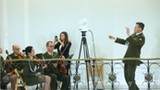 Spotkanie opłatkowe w Sejmie. Dyrygent skradł show [WIDEO]