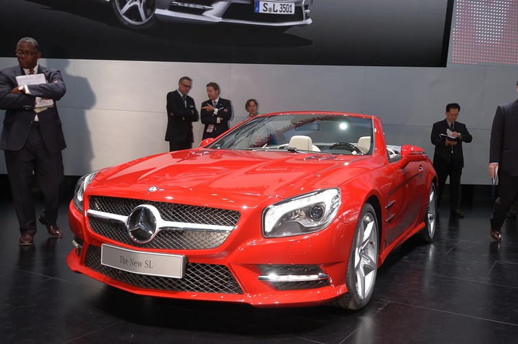 Mercedes SL - 1. miejsce wśród samochodów sportowych klasy średniej premium