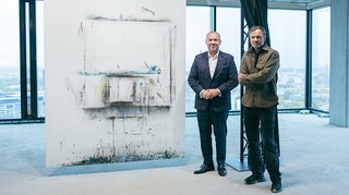 Digital Art in a Bank Gallery