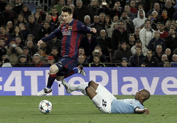Liga Mistrzów: Awans Barcelony. Messi podał, Rakitić strzelił. Wideo