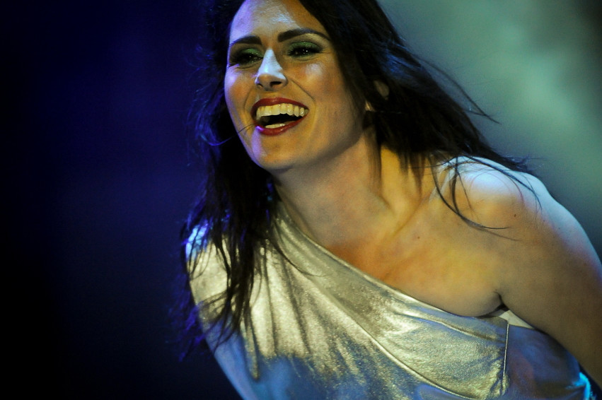 Within Temptation na Jarocin Festival 2012 (fot. Artur Rawicz/Onet.)