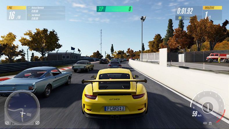 Project Cars 3 - screenshot z wersji PS4 