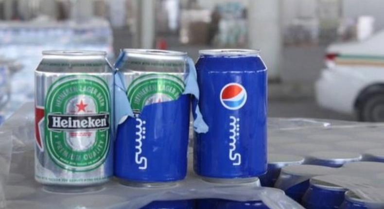 Man arrested by the police for disguising 48,000 beer cans as Pepsi