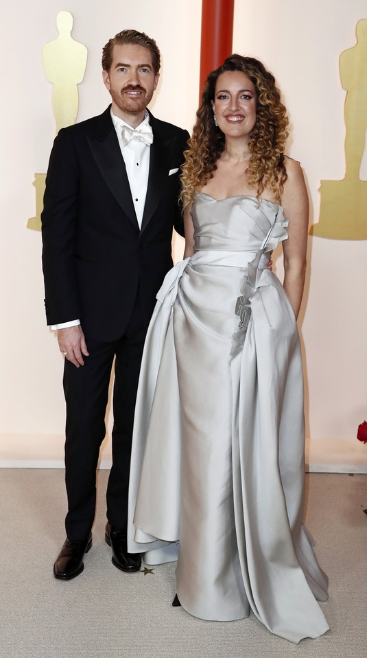 Andrew Eure i Florencia Martin na Oscarach 2023