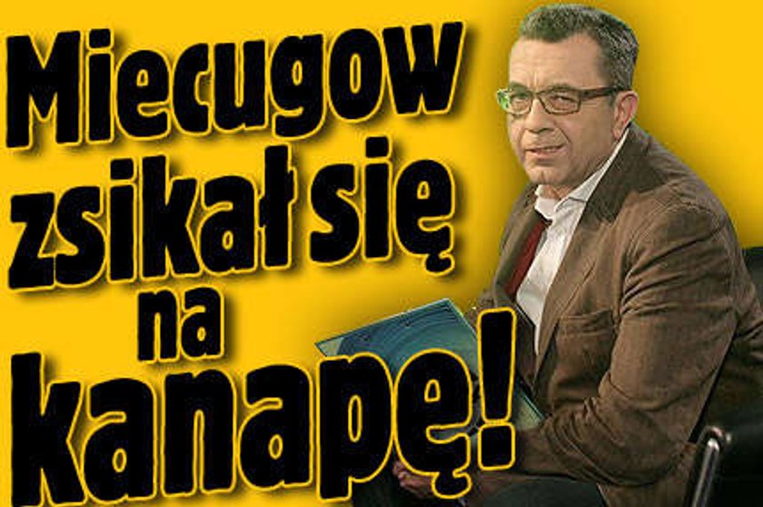 Miecugow zsikał się na kanapę!