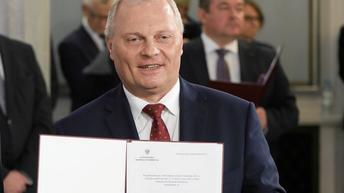 Poseł PiS Lech Kołakowski, listopad 2019 r. 