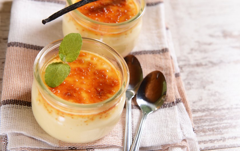 creme brulee z kaszy jaglanej