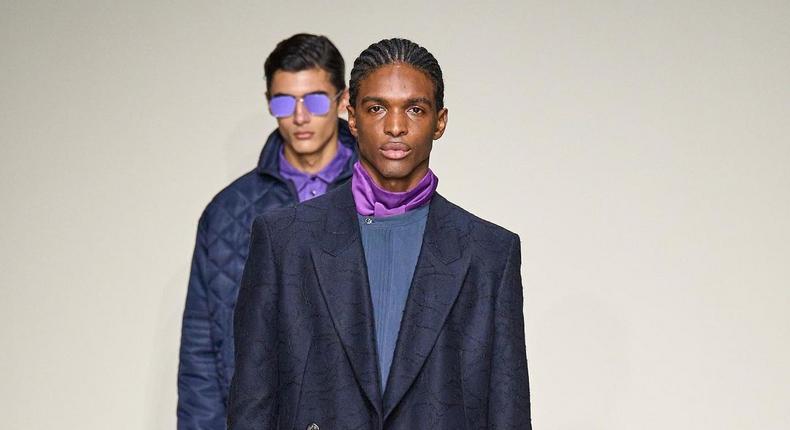 Netflix’s ‘Far From Home’ actor walks Armani runway for Milan’s Men ...