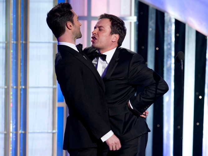 Adam Levine i Jimmy Fallon