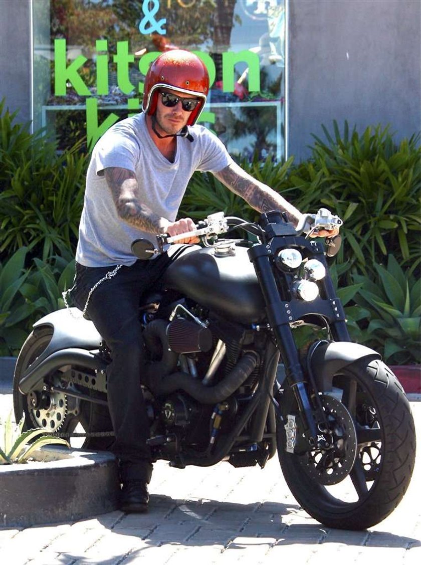 Beckham na super motorze