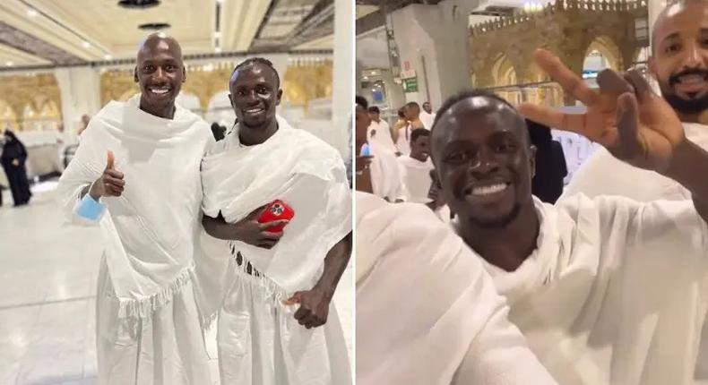 sadio Mané effectue son oumra