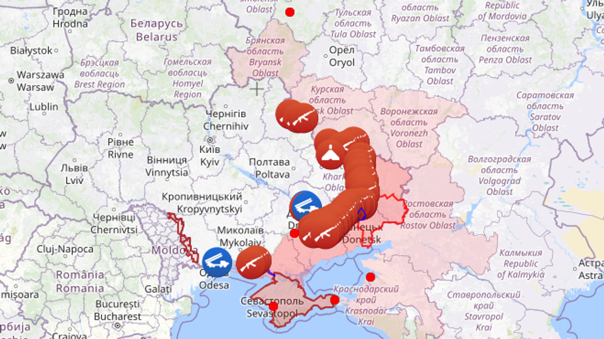 (MAPA) Šta se to dešava u Ukrajini? Objavljene najnovije ratne katne karte i svi su zbunjeni