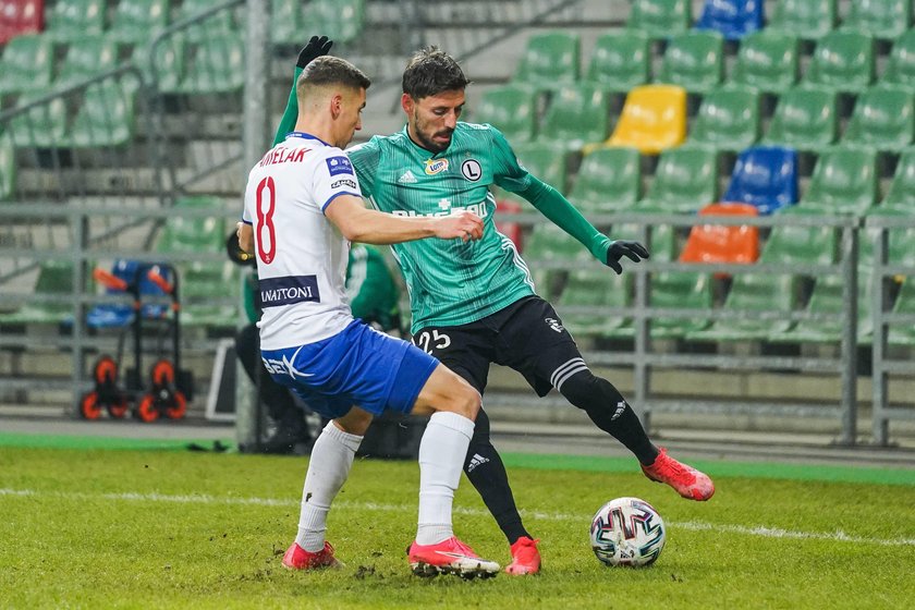 31.01.2021 PODBESKIDZIE BIELSKO-BIALA - LEGIA WARSZAWA PKO BANK POLSKI EKSTRAKLASA PILKA NOZNA