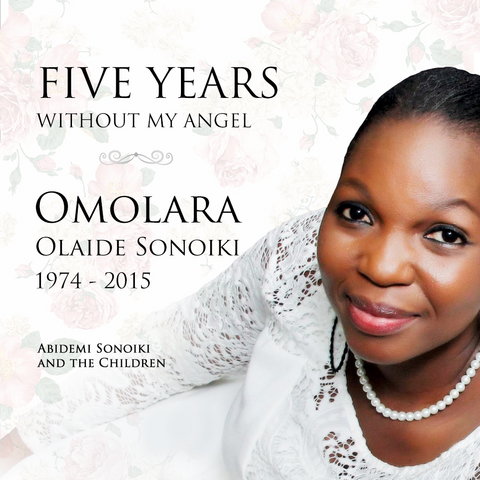 Omolara Sonoiki - 5 years gone but never forgotten