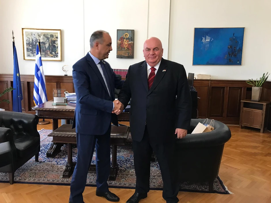 Dragan Marković Palma sa Teodorosom Karaogluo