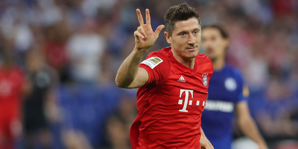 Robert Lewandowski strzelił dwa gole w meczu z Freiburgiem