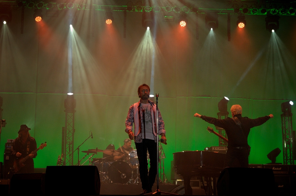 Paul Rodgers z zespołem (fot. Radosław Stelmach)