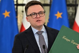 Marszałek Sejmu Szymon Hołownia