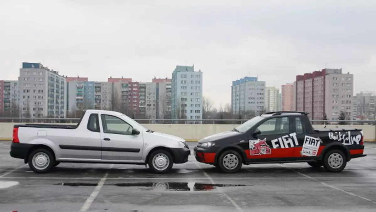 Dacia Logan i Fiat Strada