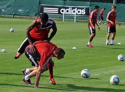 Liga Mistrzów: Trening Wisły bez Pareiki i Małeckiego
