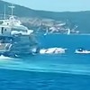 Sudar katamarana i jedrilice kod Šolte