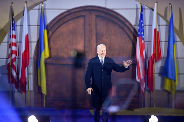 Joe Biden w Warszawie