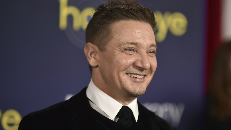 Jeremy Renner na premierze serialu "Hawkeye", listopad 2021 r.