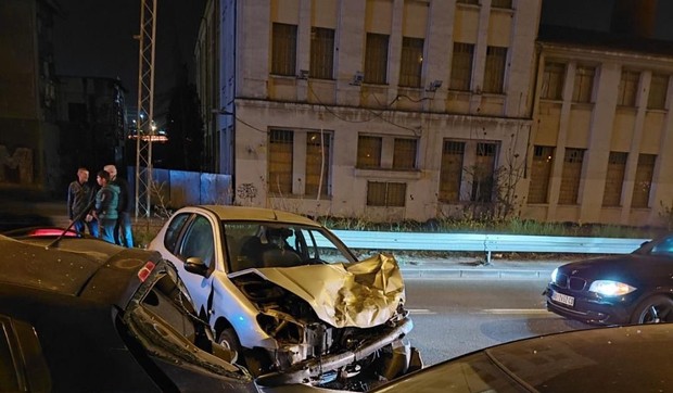 Lančani sudar kod Sajma