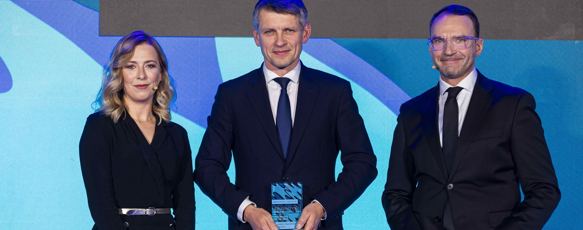 Adam Marciniak, prezes Velo Banku, laureat Business Insider Awards