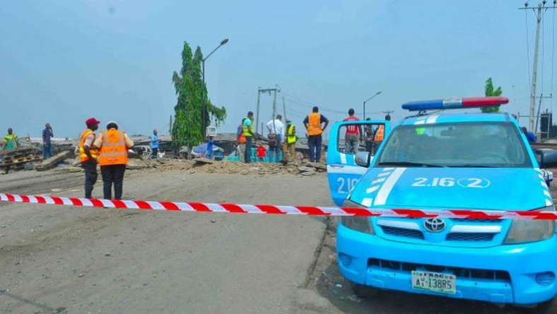 Members of the FRSC at the scene of an accident/Photo used for the purpose of illustration. [pmnewsnigeria]