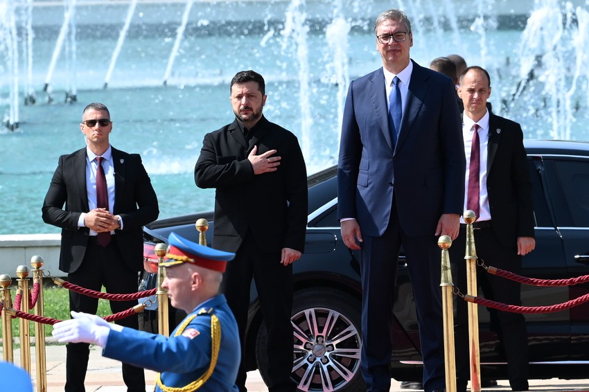  Vučić  Zelenski Palata Srbije