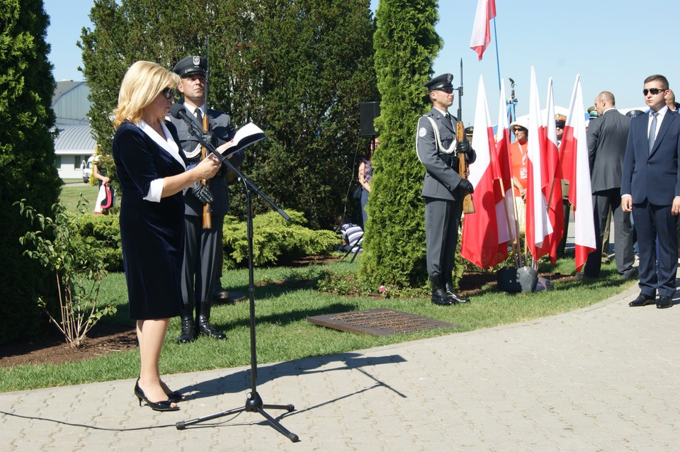 Uroczyste odsłonięcie pomnika gen. Andrzeja Błasika