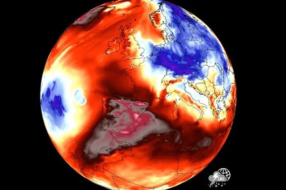 EVROPA PRED TOPLOTNIM PAKLOM! Stiže vrućina iz Sahare, temperature idu do čak 47 STEPENI