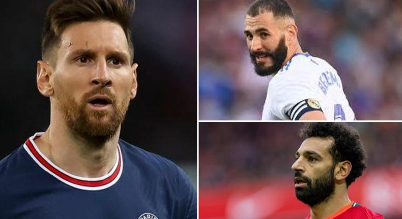 Lionel Messi ranks ahead of Karim Benzema and Mohamed Salah for the best average match ratings in Europe's top five leagues