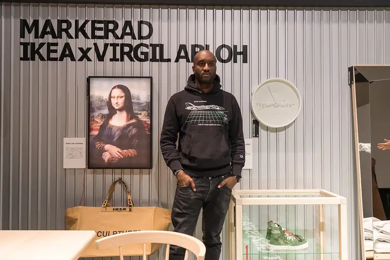 Virgil Abloh i kolekcja IKEA MARKERAD