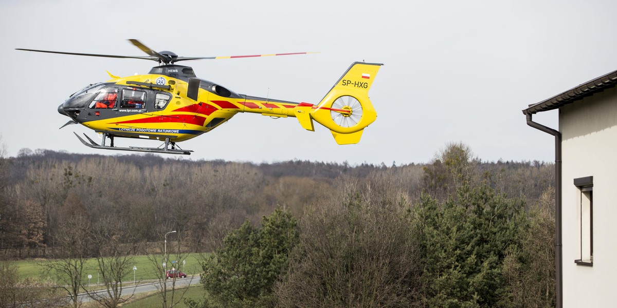 Poważny wypadek pod Limanową. 11-latka porażona prądem