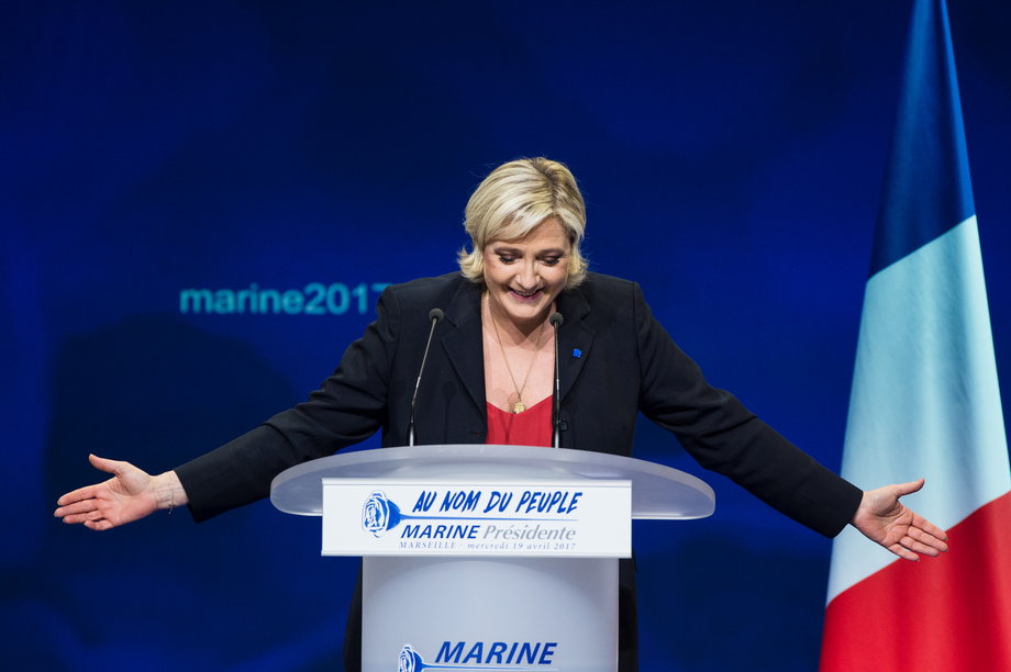 Marine Le Pen, przywódczyni Frontu Narodowego