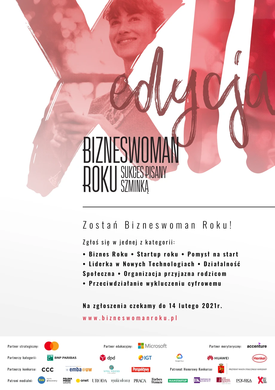 Zostań Bizneswoman Roku