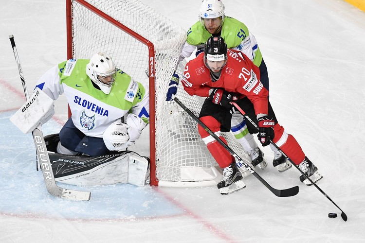 Denis Hollenstein, Mitija Robar i Gasper Kroselj