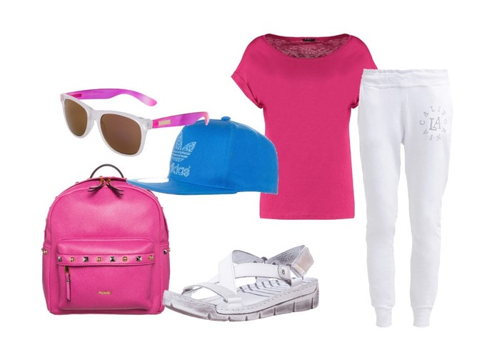 STYLIZACJE z płaskimi sandałami na lato 2015