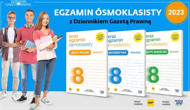 Egzamin ósmoklasisty z „Dziennikiem Gazetą Prawną”