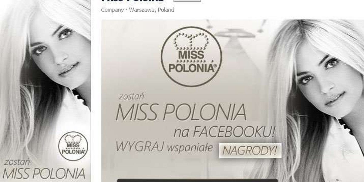 Miss Polonia na Facebooku