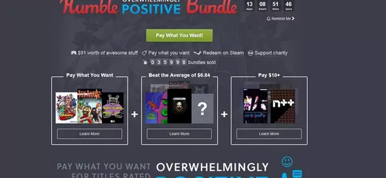 Humble Bundle - kilka świetnych gier niezależnych za grosze