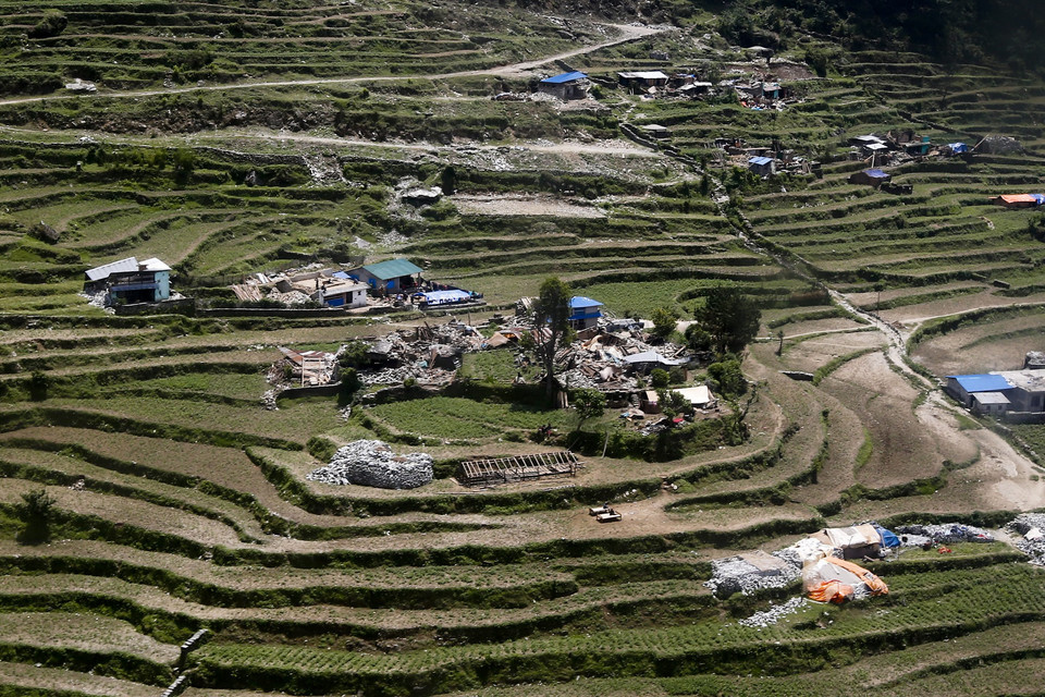 NEPAL EARTHQUAKE AFTERMATH (Aftermath of Nepal earthquake)